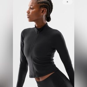 Aritzia Golden Zip up in XL